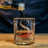 Elegant Alphabet Initial For Whiskey, Bourbon... Lovers - Personalized Luxury Whiskey Glass