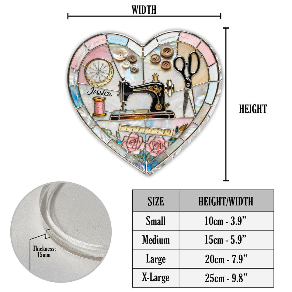 Love Sewing - Personalized Sewing Catch-All Tray