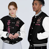 Country Girl - Personalized Hunting Varsity Jacket