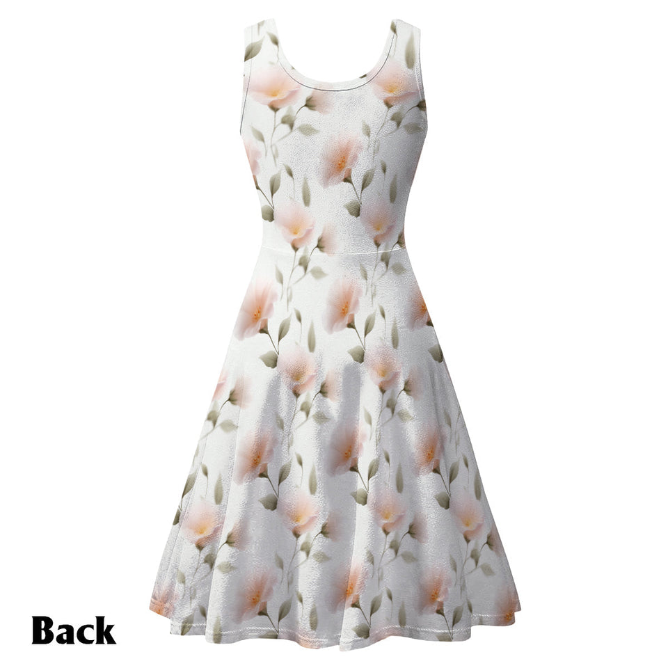 Cute Kittens - Personalized Cat Sleeveless Dress