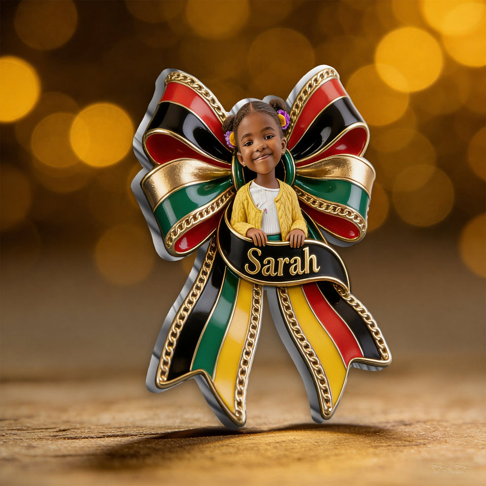 Celebrating Freedom 1865 - Personalized Juneteenth 3D Embossed Enamel Pin