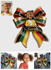 Celebrating Freedom 1865 - Personalized Juneteenth 3D Embossed Enamel Pin