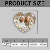 Demo Mother Keepsake Gift, Custom From Any Photo, Brithmonth Flower - Personalized Mother Pocket Hug Card (Copy)