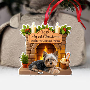 My 1st Christmas - Personalized Dog Ornament