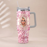 Hot Girl Water's Club, Gift for Women - Personalized Self love Tumbler With Plush Charm