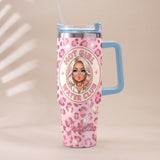 Hot Girl Water's Club, Gift for Women - Personalized Self love Tumbler With Plush Charm