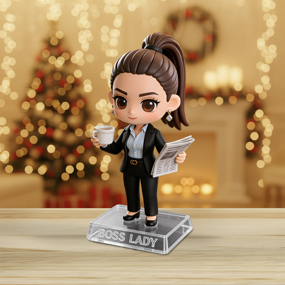Custom Photo and Preview Instantly - Personalized Colleague Custom Shaped Acrylic Plaque