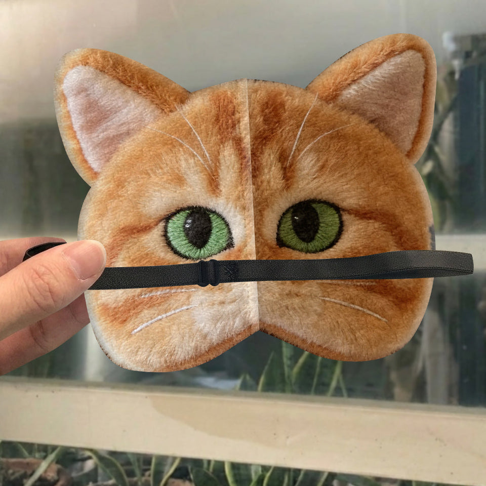 Happy Hours - Personalized Cat Cooling Sleep Mask