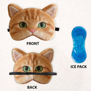 Happy Hours - Personalized Cat Cooling Sleep Mask