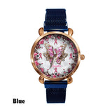 Foi, Espoir, Amour - Montre-bracelet personnalisée pour femmes, sensibilisation au cancer du sein 