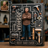 Can Fix Everything - Personalized Father Custom Shaped Acrylic Plaque