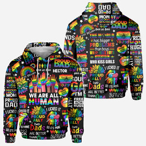 Human Rights Are Not Optional - Personalized LGBT Support All Over Shirt