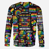 Human Rights Are Not Optional - Personalized LGBT Support All Over Shirt