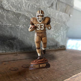 Gift For Football MVP, Gift For Football Son - Personalized Football Custom Shaped Wood Plaque