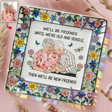 Bestie Gift Idea - Personalized Bestie Fully Printed Jewelry Dish