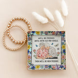 Bestie Gift Idea - Personalized Bestie Fully Printed Jewelry Dish
