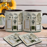 Live Love Golf - Personalized Golf Accent Mug