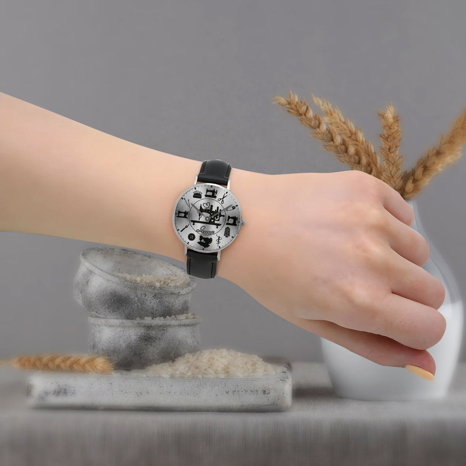 Perfect Gift For Sewing Lovers - Personalized Sewing Hand Watch