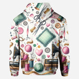 Just A Girl Who Loves Sewing - Personalized Sewing All Over Shirt