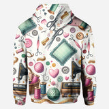 Just A Girl Who Loves Sewing - Personalized Sewing All Over Shirt