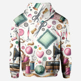Just A Girl Who Loves Sewing - Personalized Sewing All Over Shirt