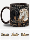 You & Me We Got This - Personalized Horse Accent Mug