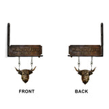 Highland Heritage Sign - Personalized Highland Cow Wooden Wall Mount Sign