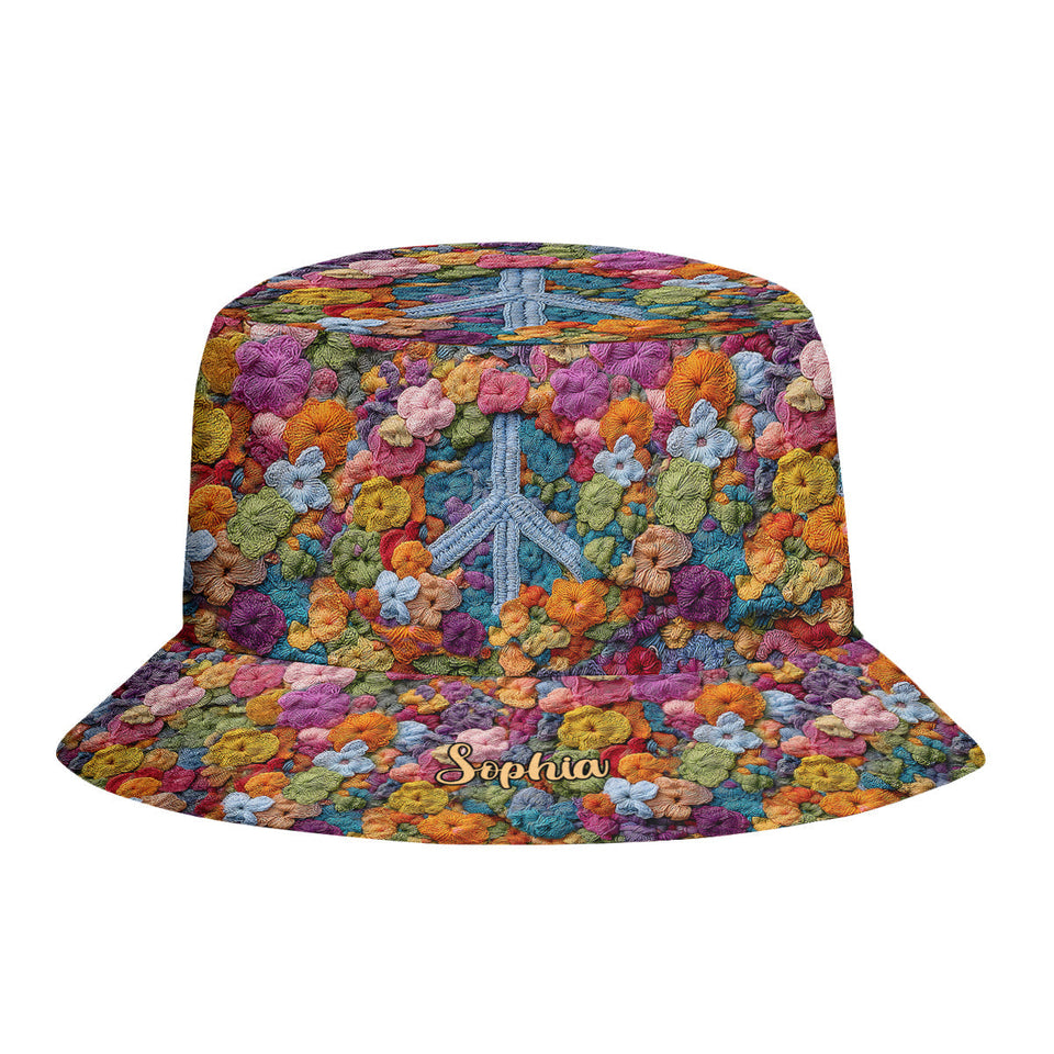 Hippie Soul - Personalized Hippie Bucket Hat