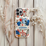 Nurses Are The Heart Of Healthcare - Personalized Nurse Full Print Phone Case
