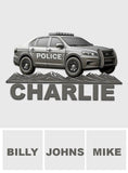 I Drive The Wee Woo Car - Personalized Police Officer Magnet