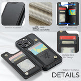 Cool Skull - Personalized Skull Fully Printed Wallet Phone Case