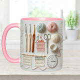 Love Crocheting - Personalized Crocheting Accent Mug