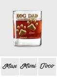 Dog Dad/ Mom.... - Personalized Dog Whiskey Glass