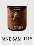 Perfect Gift For Horse Lovers - Personalized Horse Storage Basket