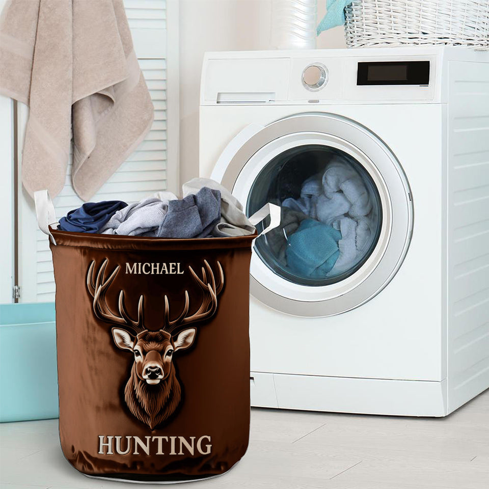 Perfect Gift For Hunting Lovers - Personalized Hunting Storage Basket