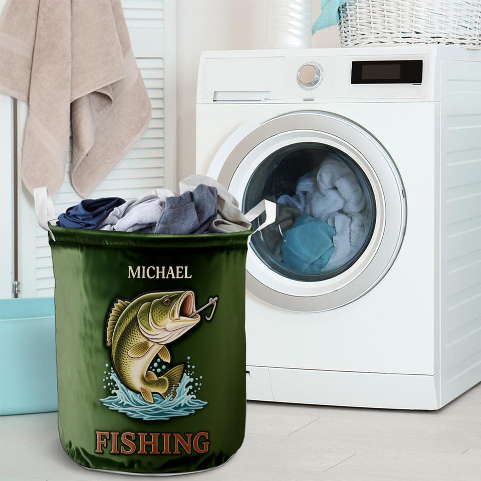Perfect Gift For Fishing Lovers - Personalized Fishing Storage Basket