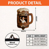 Funny Wall-Mounted Bottle Opener, Bar Custom Decoration - Personalized Beer Wall Bottle Opener