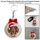 Merry Furry Christmas - Personalized Dog Ornament