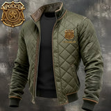 Protect And Serve - Personalized Police Officer Zip Jacket