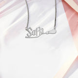 Mystic Broom - Personalized Witch Necklace With Charms