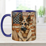 The Strong One - Personalized Dog Accent Mug