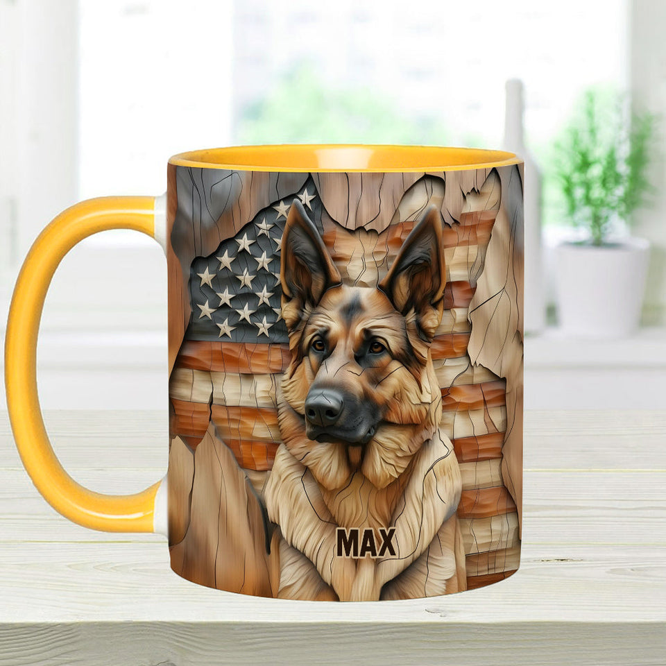The Strong One - Personalized Dog Accent Mug
