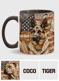 The Strong One - Personalized Dog Accent Mug