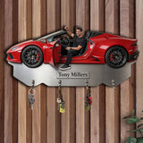Best Ride - Personalized Car Lover Custom Shaped Hanging Rack