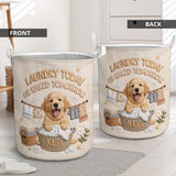 Laundry Basket - Personalized Dog Storage Basket