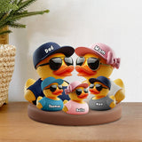 Funny Family - Personalized Family Custom Shaped Acrylic Plaque