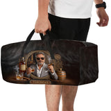 Whiskey And Cigar - Personalized Whisky Duffle Bag