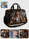 Whiskey And Cigar - Personalized Whisky Duffle Bag