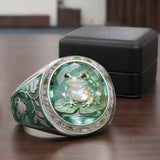 Just A Girl Who Loves Frog - Personalized Frog Signet Ring