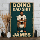 Best Time Of Day - Personalized Father Canvas And Poster